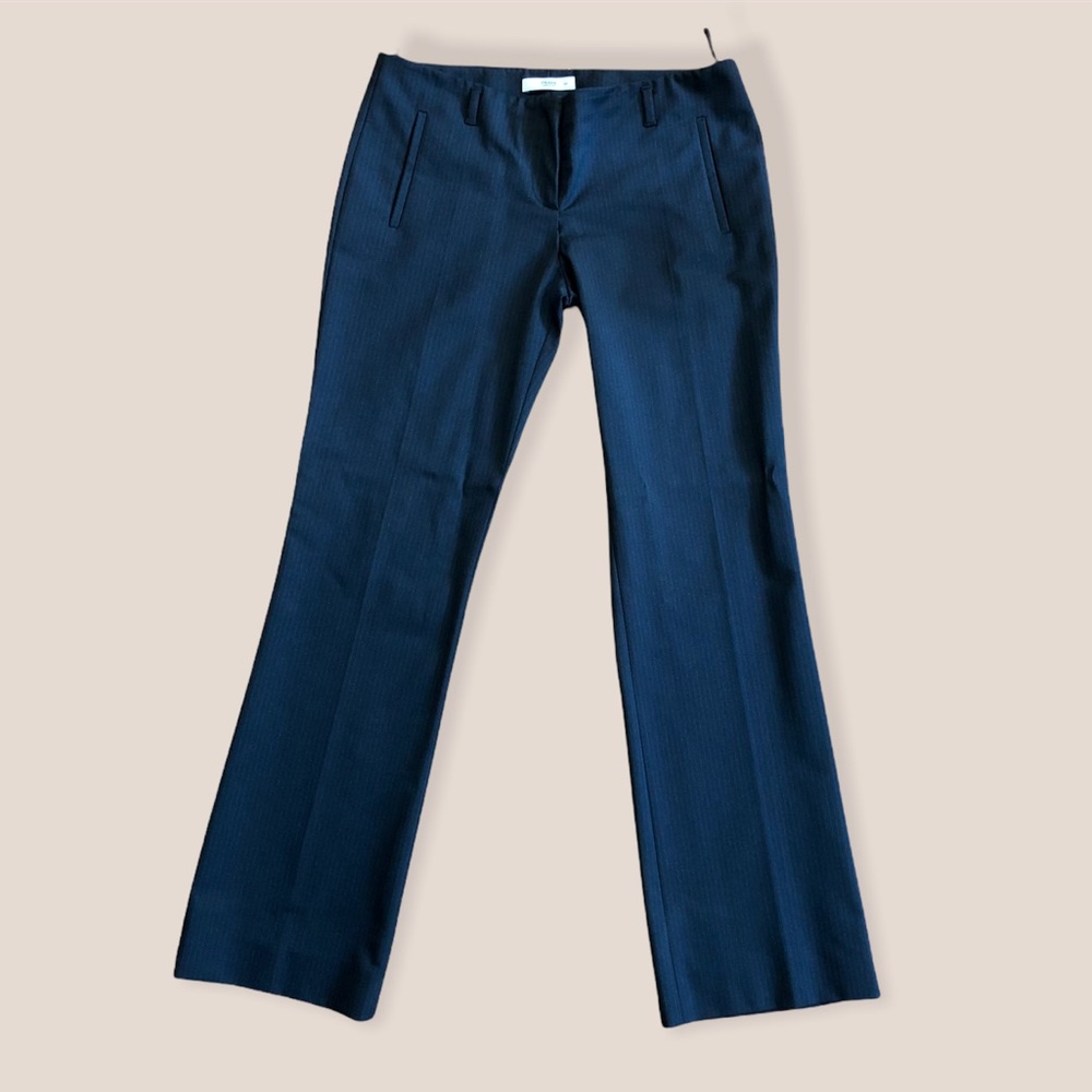 Prada Nylon Pinstripe Pants
